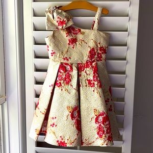 Rare Editions embroidered dress